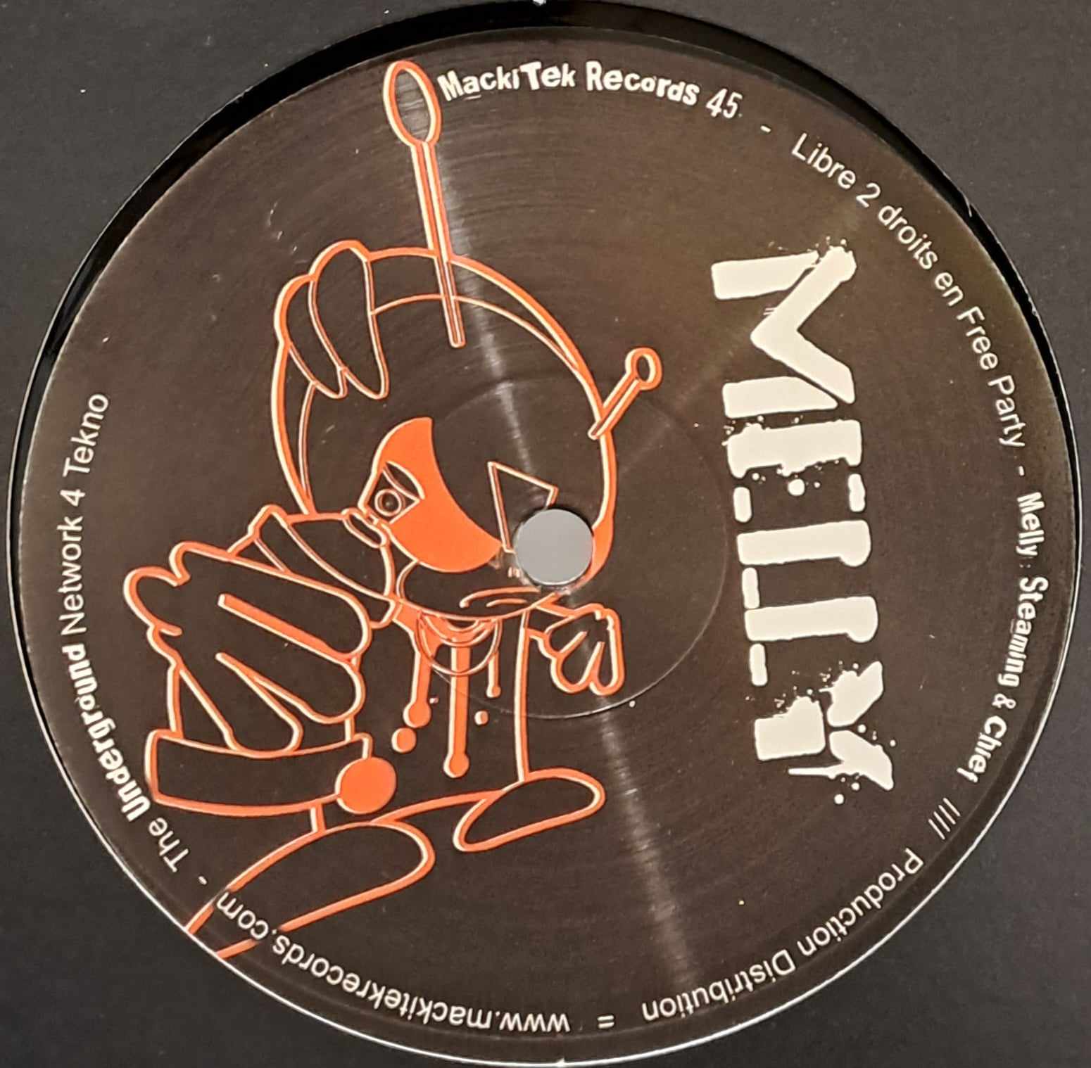 Mackitek 45 - vinyle freetekno